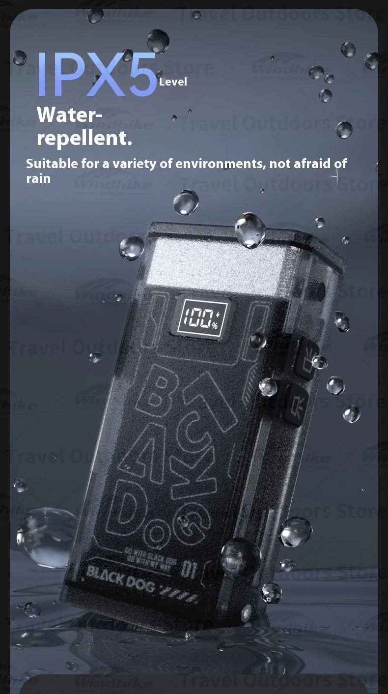 Naturehike BLACKDOG Flashlight 3000LM Waterproof