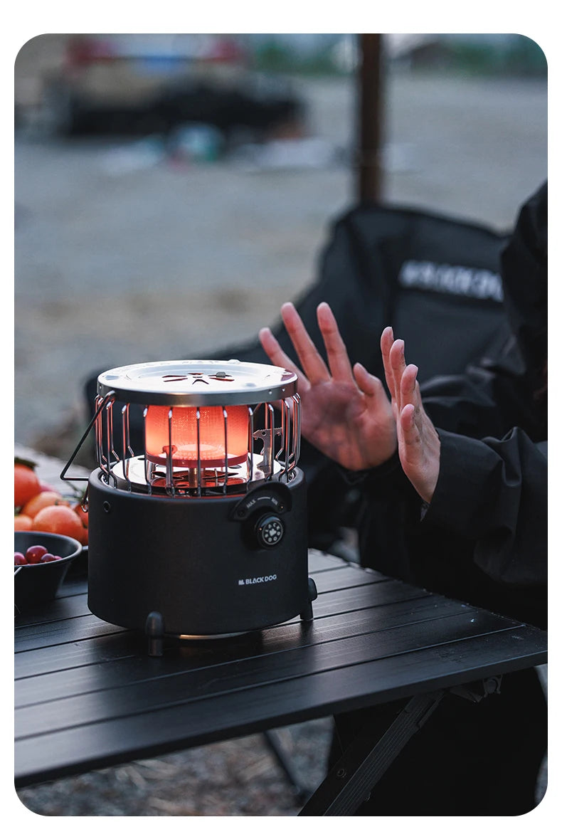 Naturehike BLACKDOG Multifunctional Heating Stove 2480W High Power Outdoor Winter Heater Gas Stove Camping Liquefied Burner