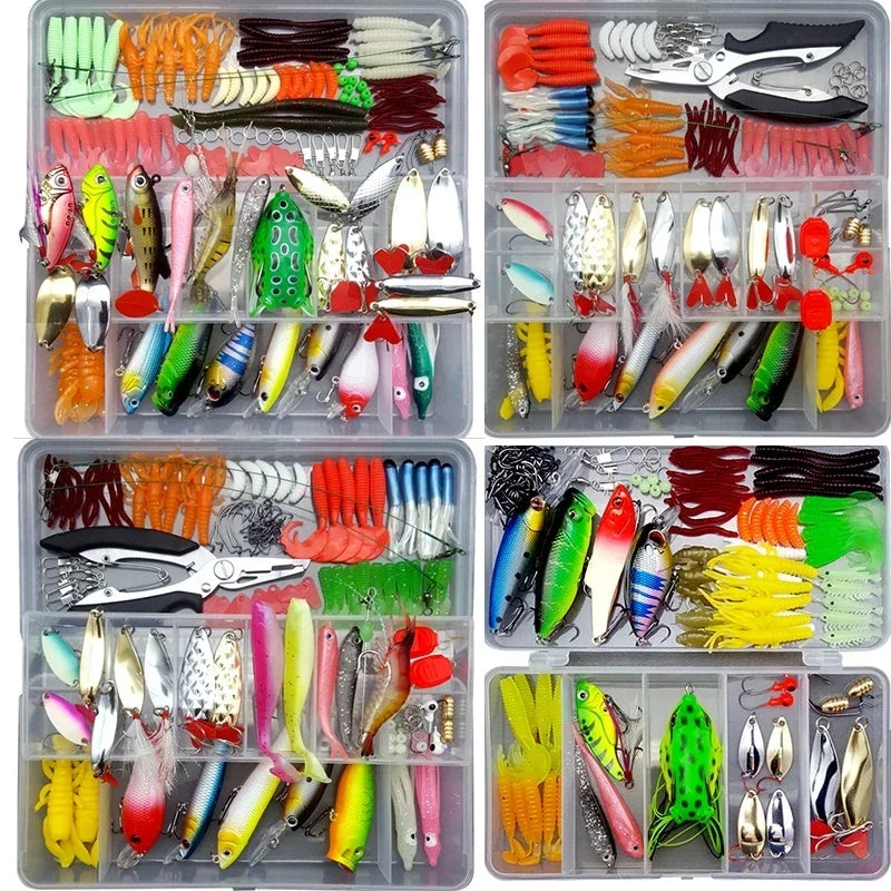 Mutli-packs Crankbaits/Soft plastics/Metal Spoons