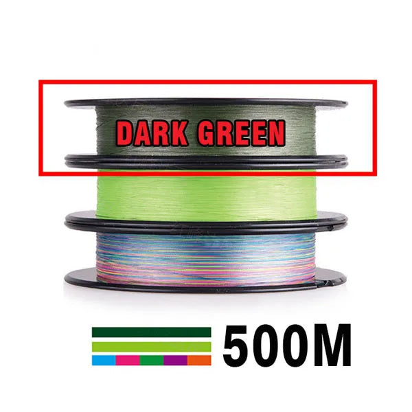 DAIWAPE 8 Braided Fishing Line - Length:500m/550yds, 30-80lb, Diameter:0.2-0.35mm Japan PE braided line J-Braid Line SEA FISHING