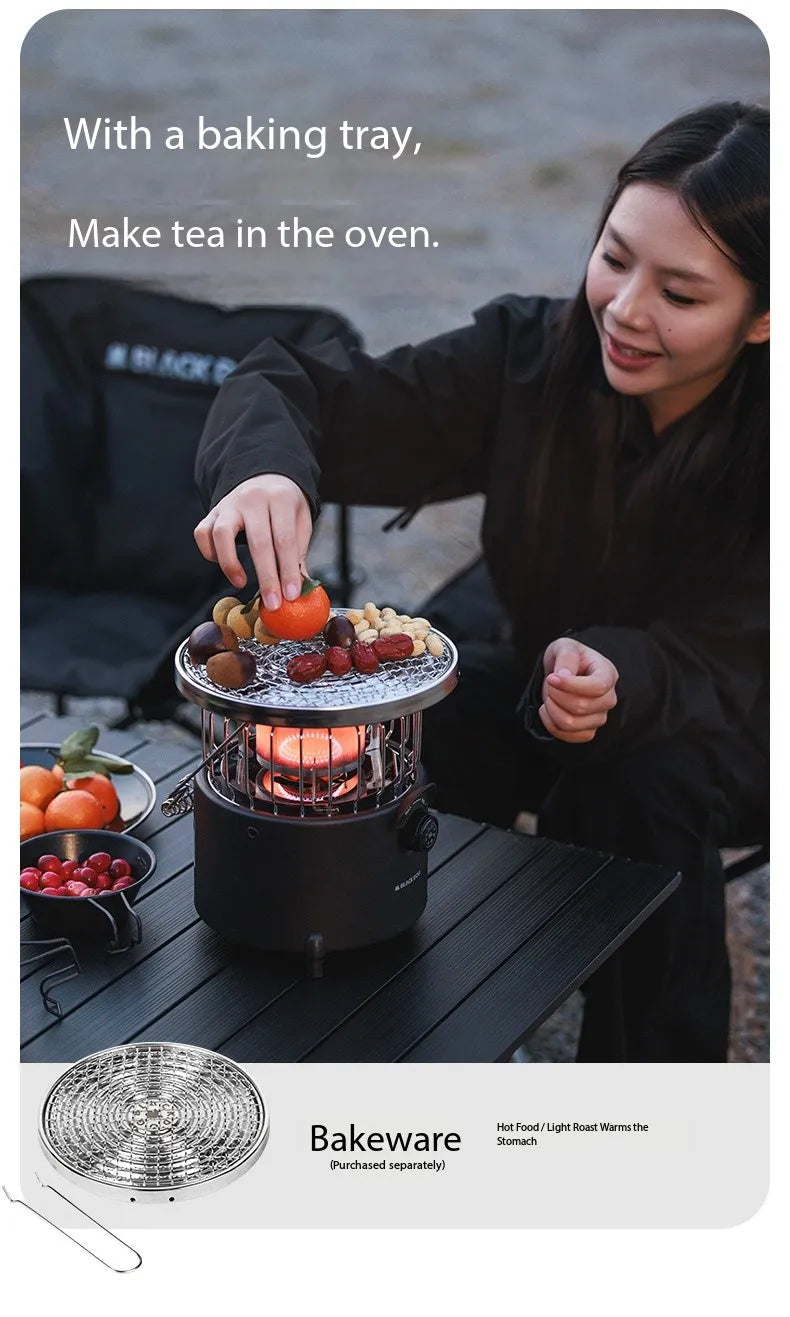 Naturehike BLACKDOG Multifunctional Heating Stove 2480W High Power Outdoor Winter Heater Gas Stove Camping Liquefied Burner