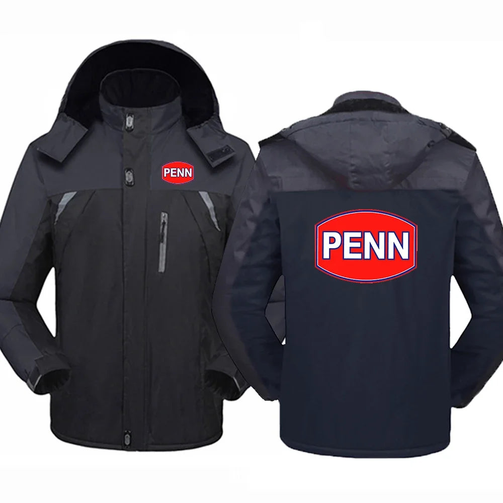 Penn hooded windbreaker jacket