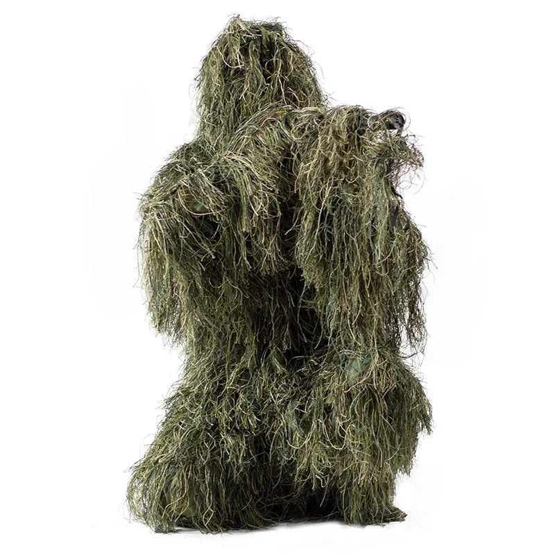 5pcs/set Camouflage Ghillie Suit Yowie Sniper