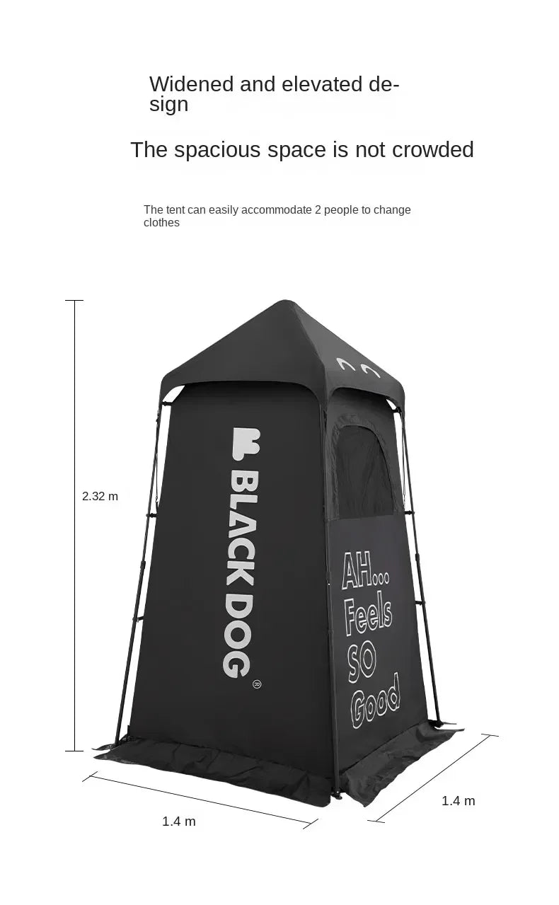 BLACK DOG Shower Tent