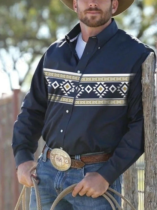 Rough Neck Cowboy Long Sleeve Work/Play Shirts