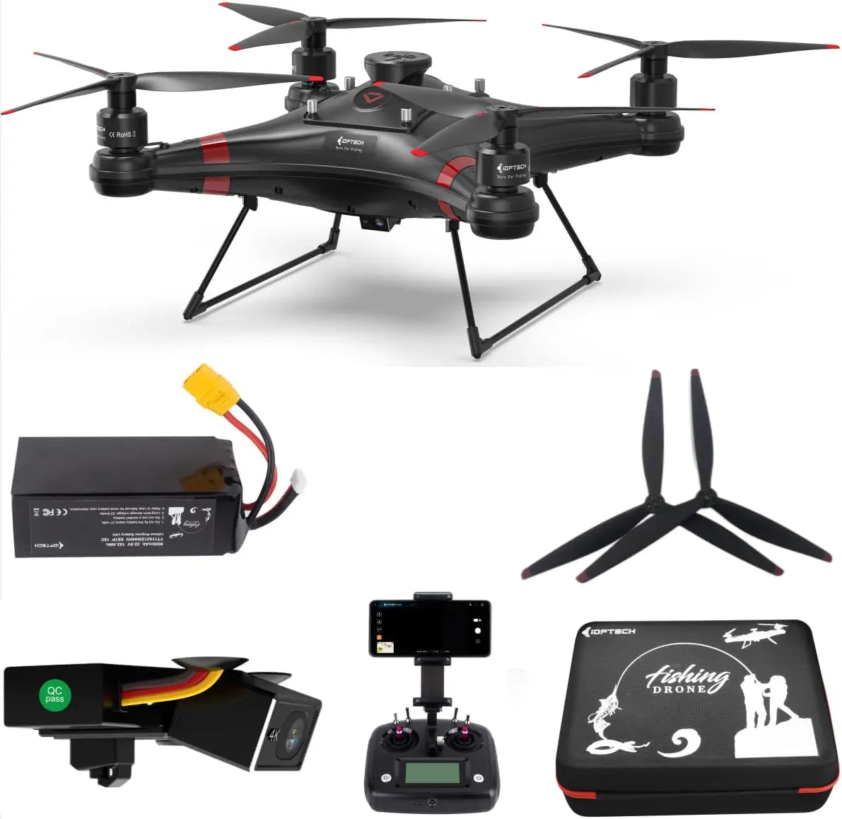 IDEAFLY Poseidon Pro II 3kg payload Fishing Drone