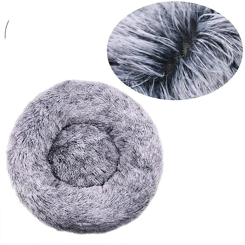 40-90cm Round Pet Bed for Large Dog Bed Super Soft Cat Bed