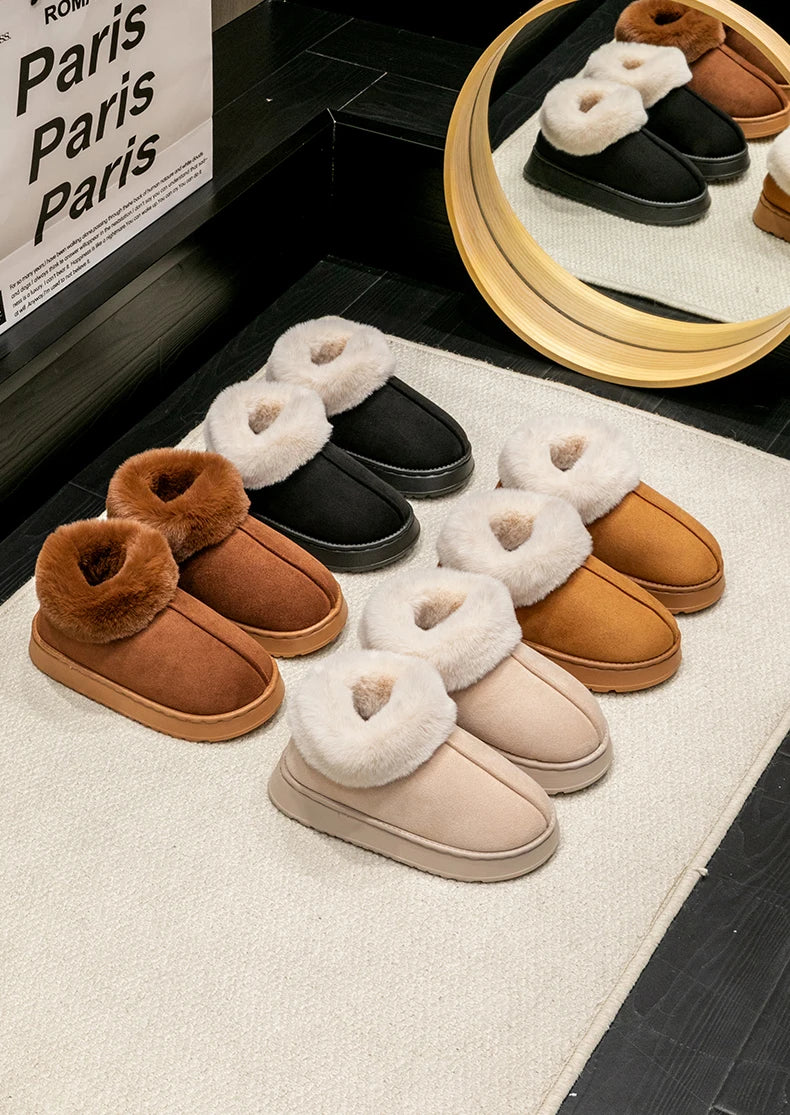 Unisex winter slippers