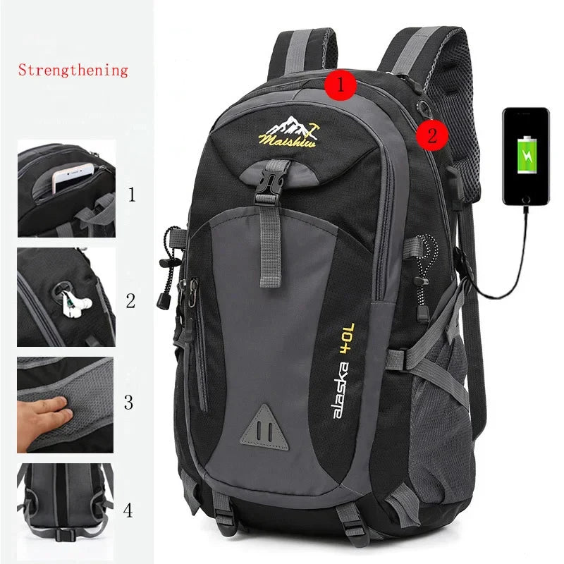 Anti-theft Mountaineering Waterproof Backpacks