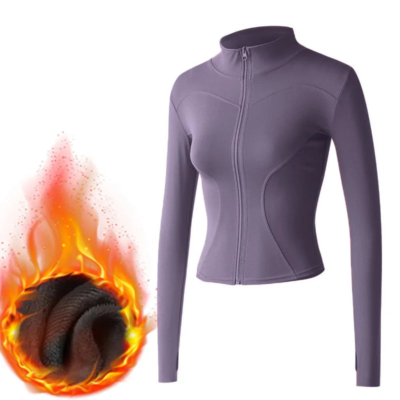 MXLLINA Winter Thermal Riding Horse Jacket Women