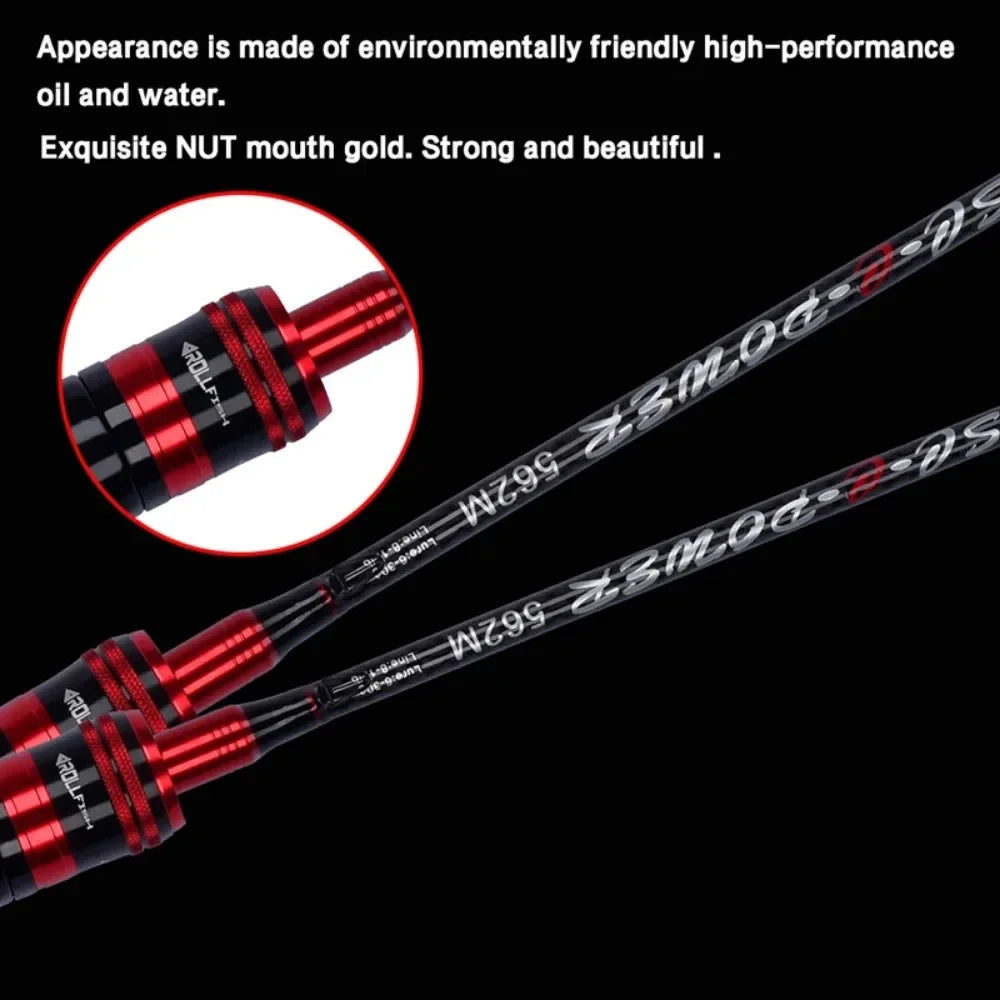 Sc-c power spin & baitcaster rods