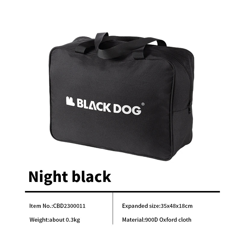 Black Dog Outdoor Travel Multifunctional Storage Bag 30L Large Capacity Storage Bag 900D Oxford Cloth Camping Equipment