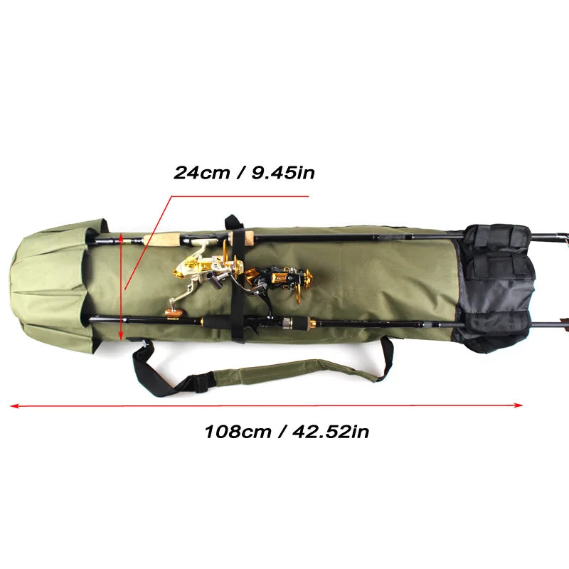 Pro Packout Fishing Buddy Rod/tackle Bag