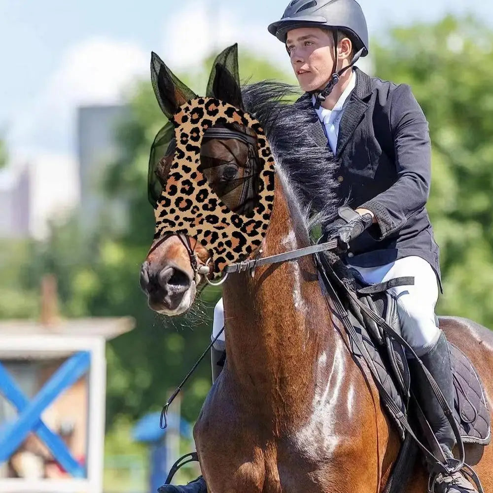 Leopard Print Fly Veils