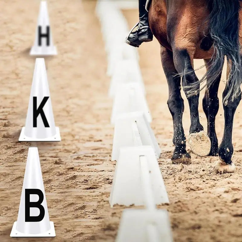 Training Cones with Letters