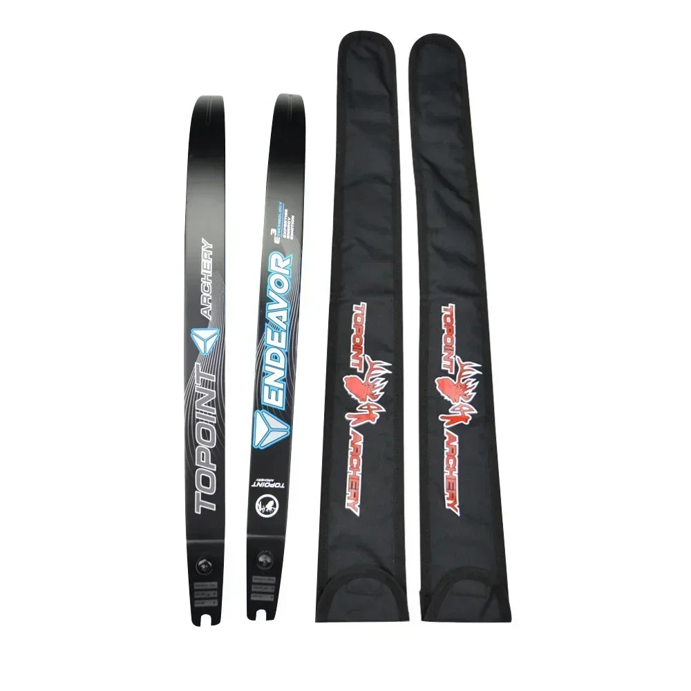 Archery Topoint 66/68/70inch ILF Recurve Bow 18-44lbs Right/Left Hand Magnesium-aluminum Alloy Bow Riser  Hunting Shooting