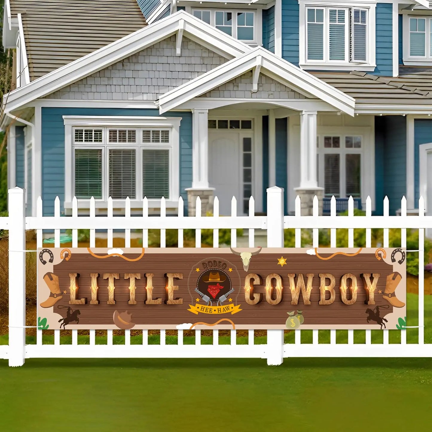 Cowboy/Cowgirl Party Backdrops