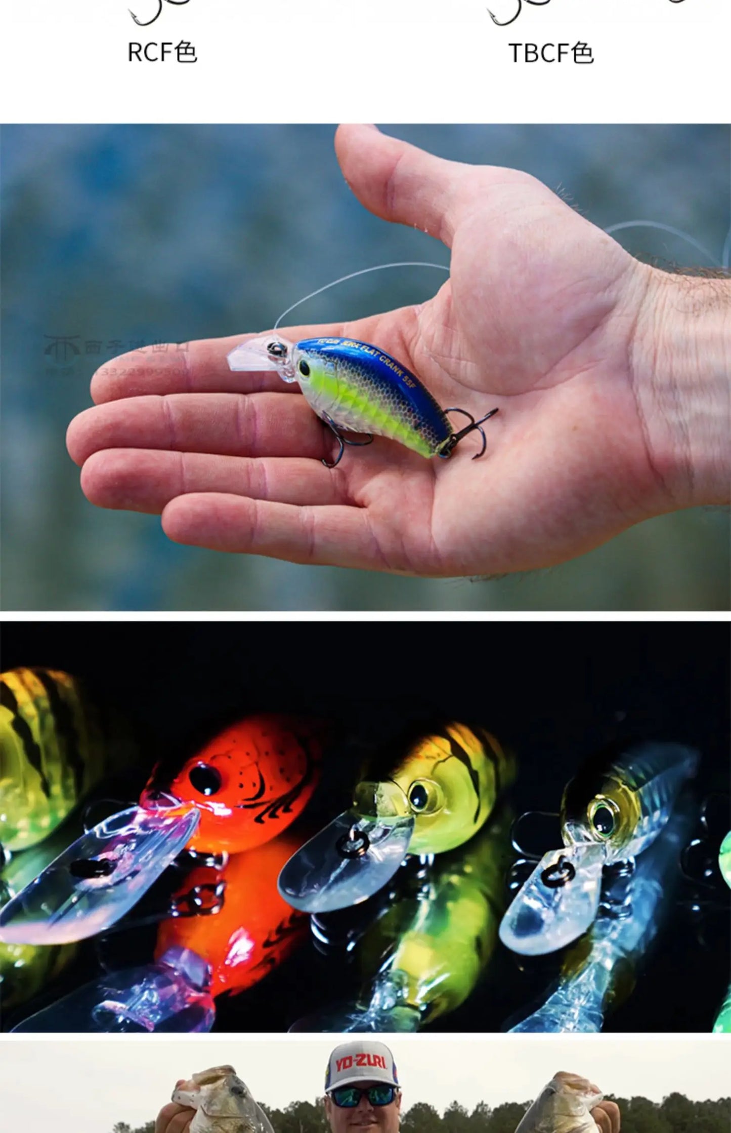 Japan YO-ZURI Rock Fat 3D R1440 7.1g Hard Lure Bait Fresh Sea Water Cocked Bass Luya Minow Iron Plate