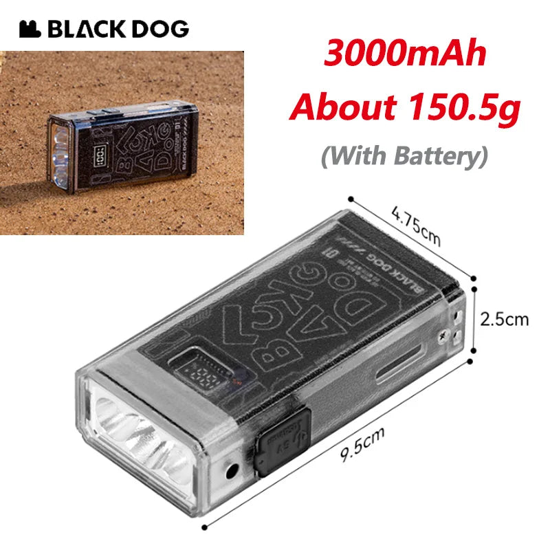 Naturehike BLACKDOG Flashlight 3000LM Waterproof