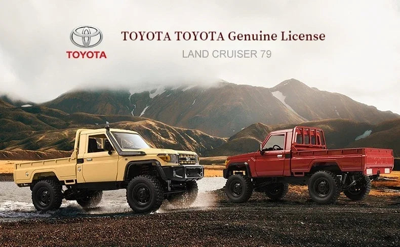 MN82S MN82 Pro Remote Controlled Climbing Off-road Vehicle 1:12 Full scale 4WD For Toyota LC79 Simulation RC Model Toy Rc Car