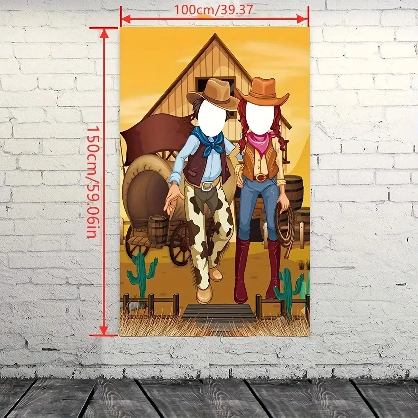 Little Britches Cowboy/Cowgirl Party Photo Backdrops