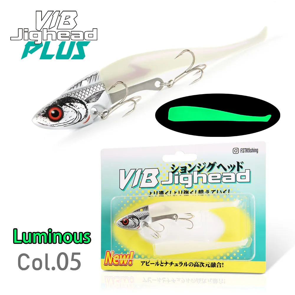 VIB II Jig Head Plus Lures