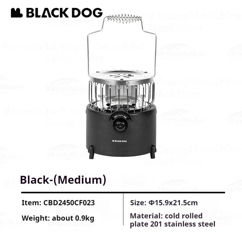 Naturehike BLACKDOG Multifunctional Heating Stove 2480W High Power Outdoor Winter Heater Gas Stove Camping Liquefied Burner