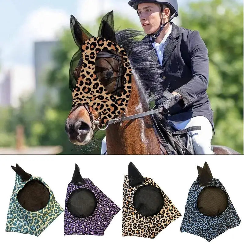 Leopard Print Fly Veils