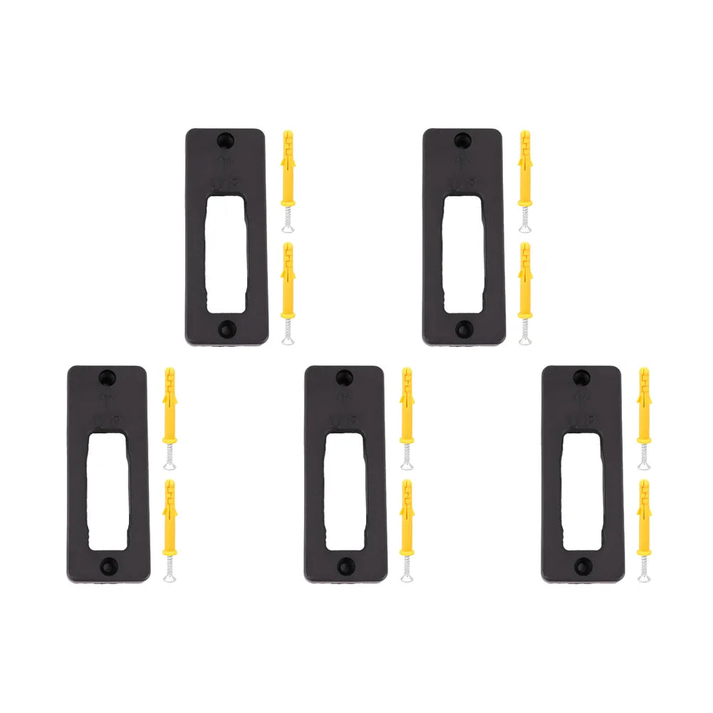 1-5PCS Space-Saving Fishing Reel Hanger Spinning Reel Organizers Holder Fishing Reel Wall Mount Rack