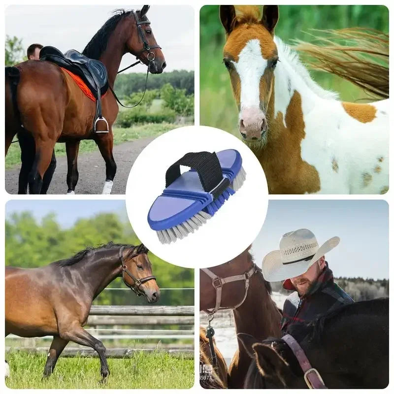 Flexible Horse Brush
