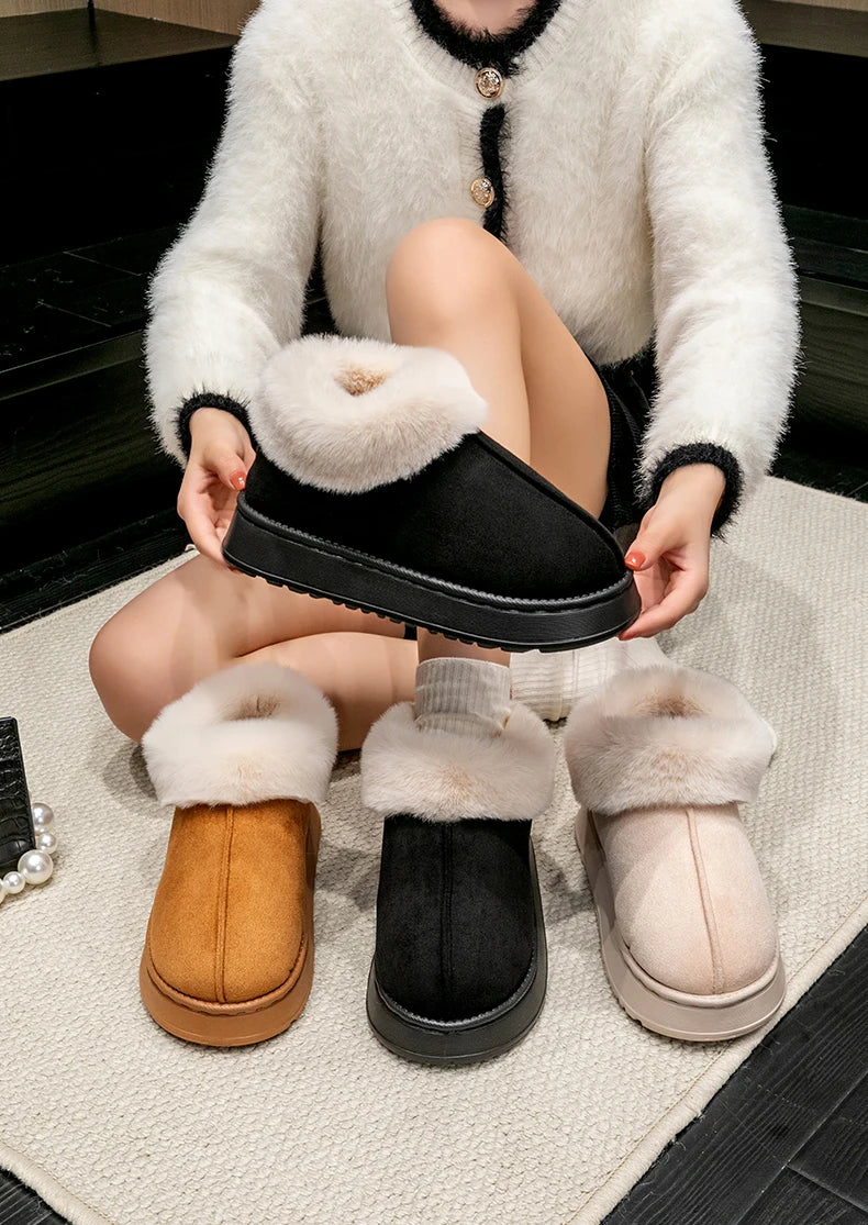 Unisex winter slippers