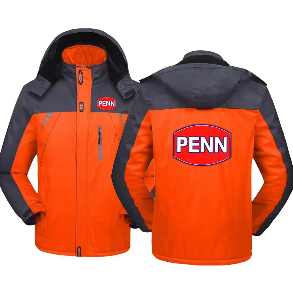 Penn hooded windbreaker jacket