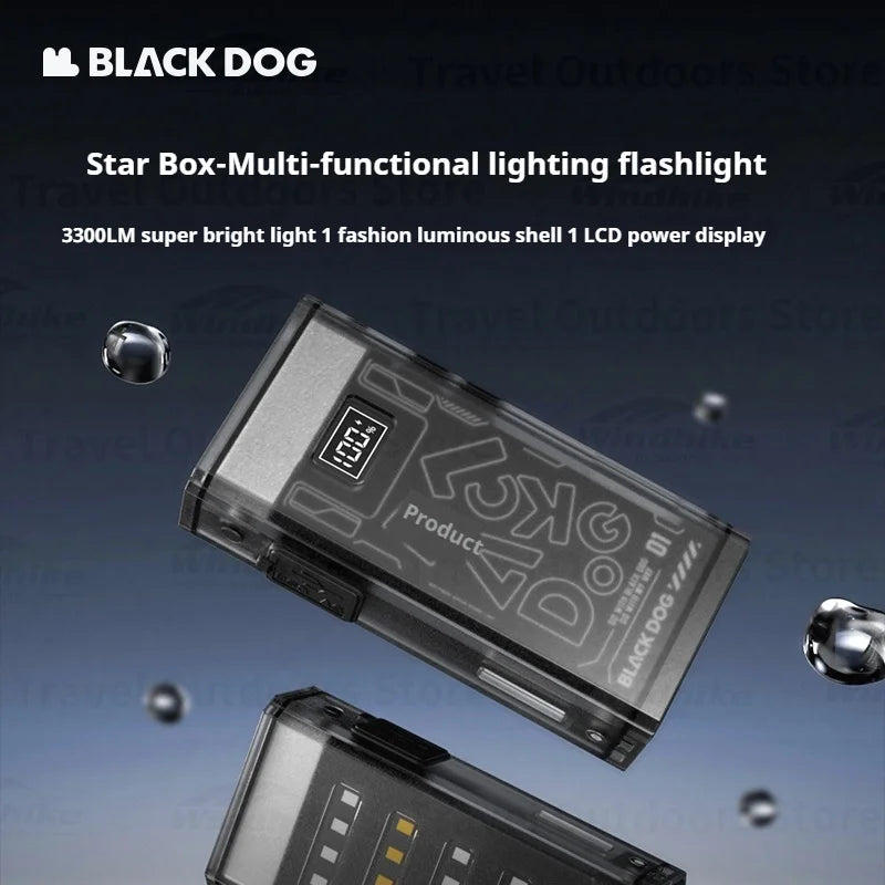 Naturehike BLACKDOG Flashlight 3000LM Waterproof