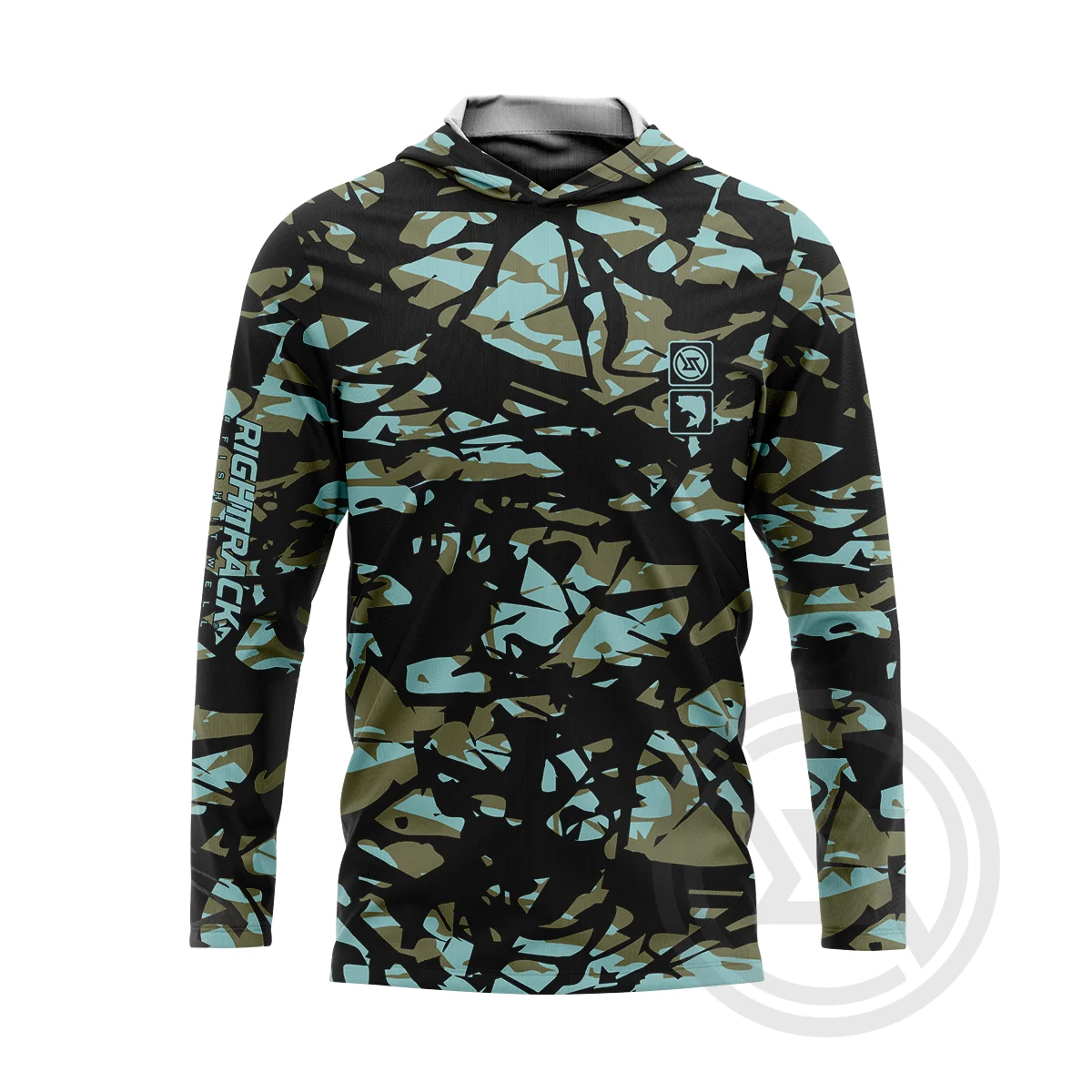 RT Camouflage Men's Hoodies Fishing Clothing UPF50+