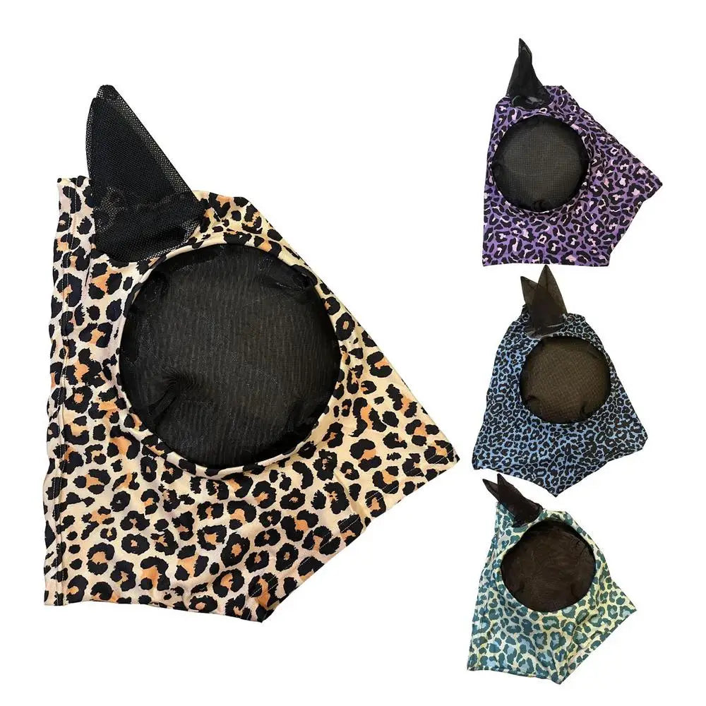 Leopard Print Fly Veils