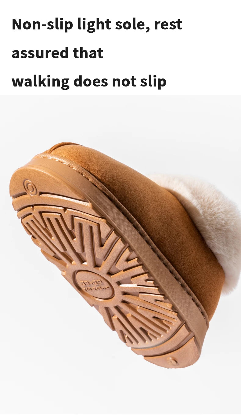 Unisex winter slippers