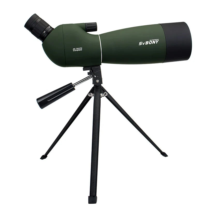 SVBONY 50/60/70/80 Spotting Scope Zoom Telescope Powerful  Waterproof Long Range PORRO Prism for Shooting camping equipment