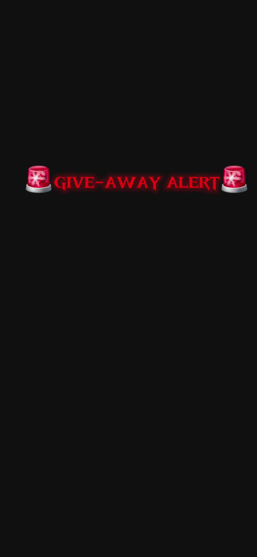 Load video: 🚨🚨 GIVE-AWAY 🚨🚨